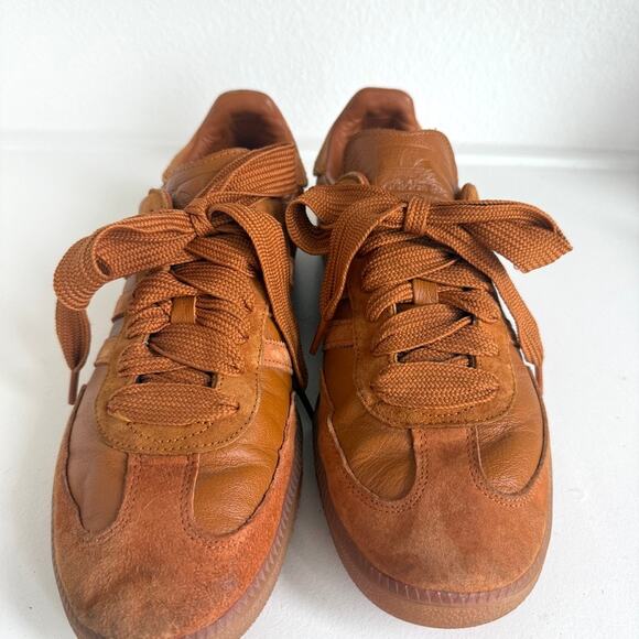 Adidas x Jonah Hill Samba Sneakers Brown Leather Size 13‎ Men FX1471